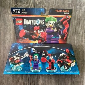 Lego Dimensions Joker and Harley Quinn Twin Pack
